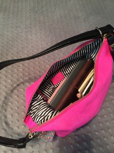 This is the Leroy Street Vivienne, which isn't a large purse.